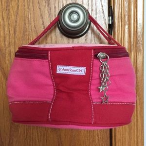 American Girl Doll vintage looking makeup bag
